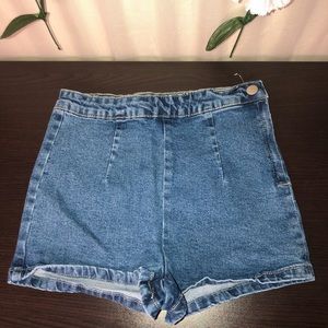 Forever21 High Rise Denim Shorts